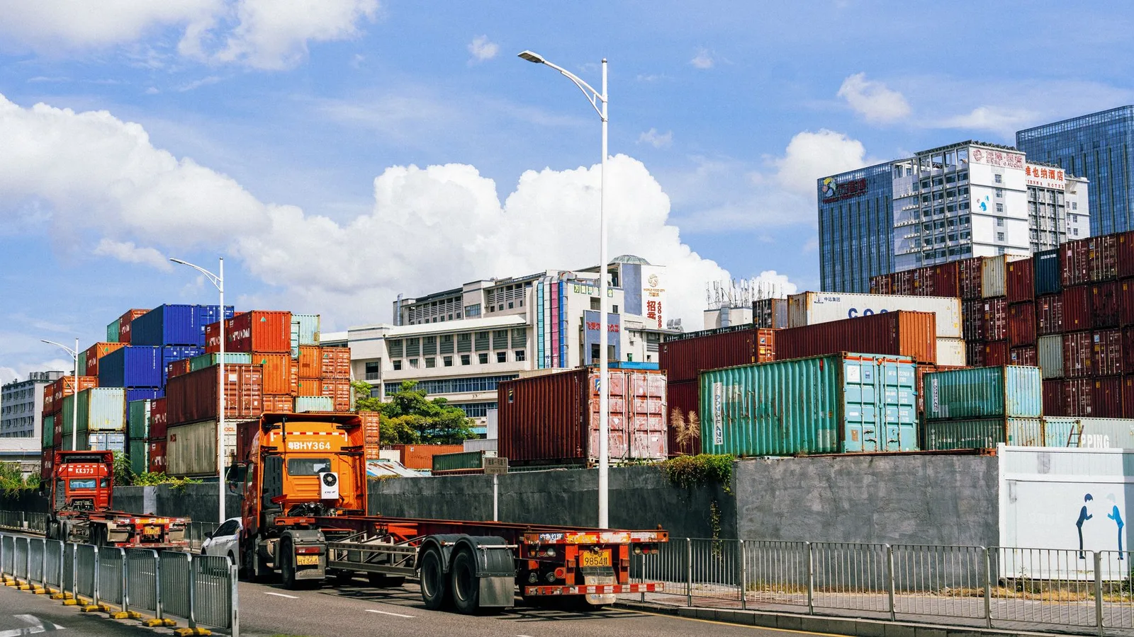 Fotografía de transporte vinculada a congestión de terminales marítimas